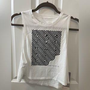Lululemon Cut Back Crop Tank